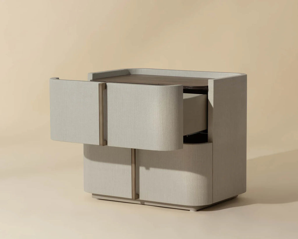 Jamille Nightstand Cream