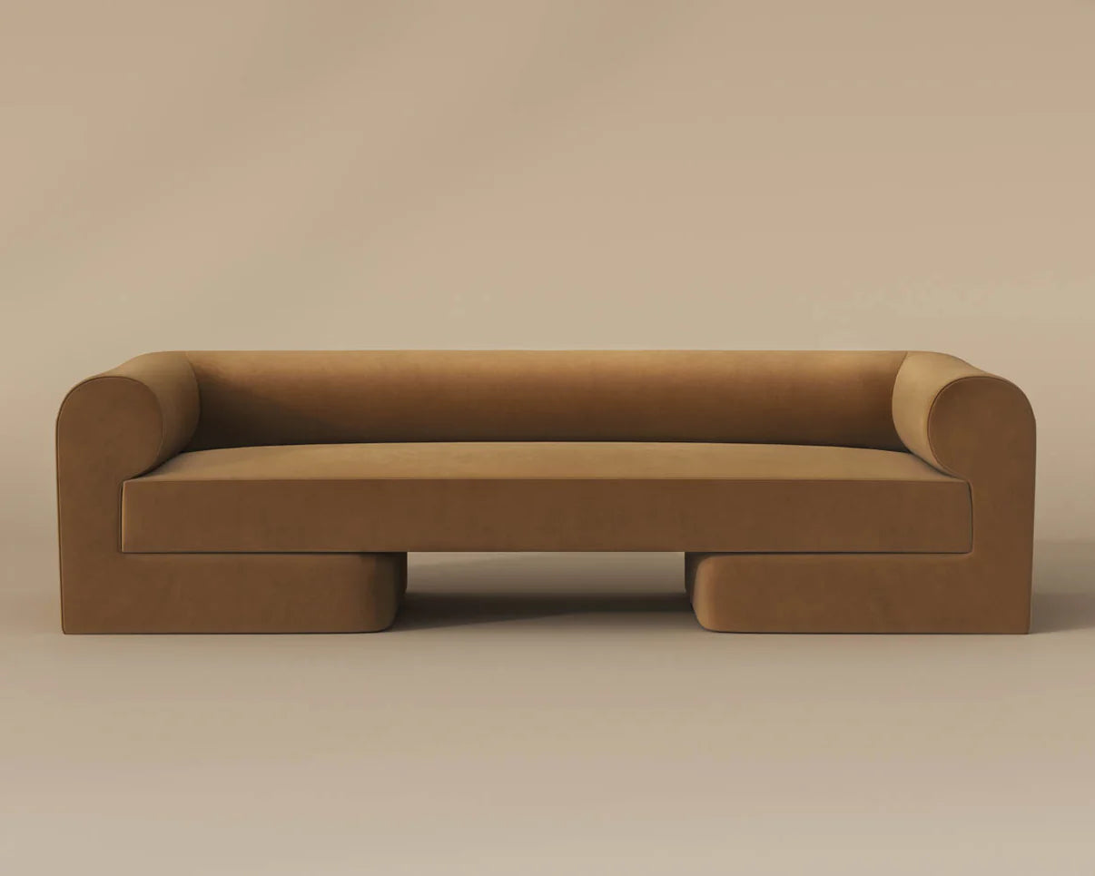 Ionic Sofa - Meg Gold
