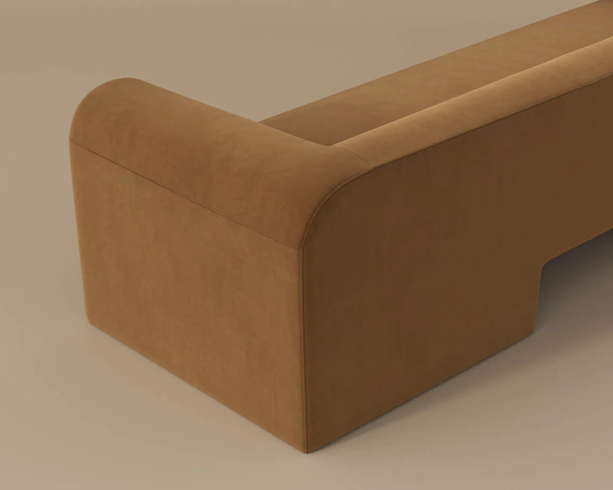 Ionic Sofa - Meg Gold