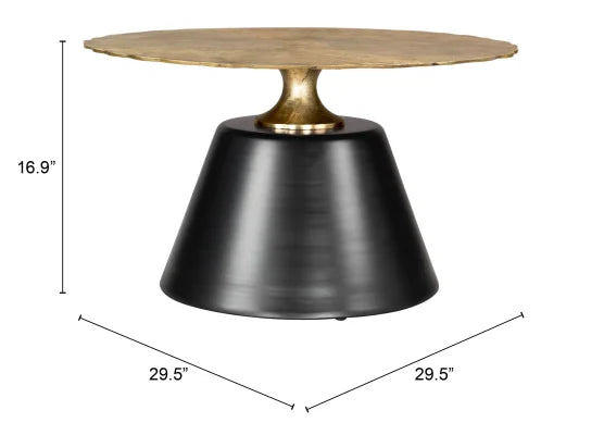 Chenai Black Metal Coffee Table