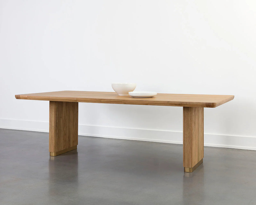 Kalla Rectangular Rustic Oak