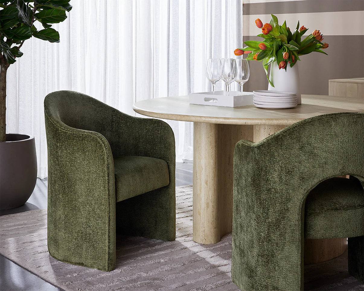 Anaya Dining Chair - Olive