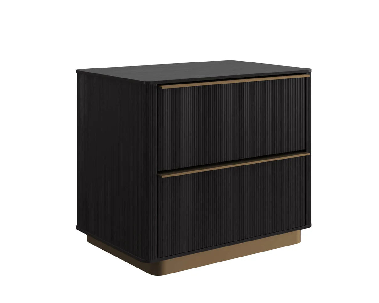 Kalla Nightstand Charcoal