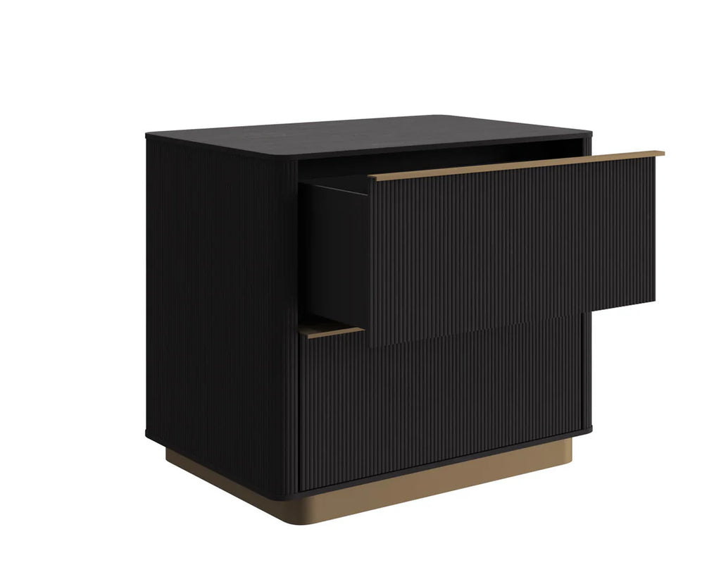 Kalla Nightstand Charcoal