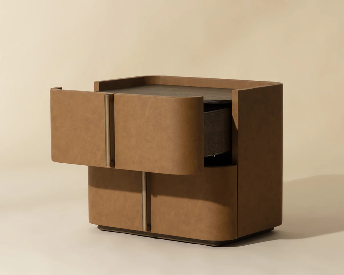 Jamille Nighstand Cognac