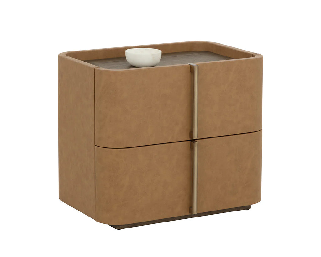 Jamille Nighstand Cognac