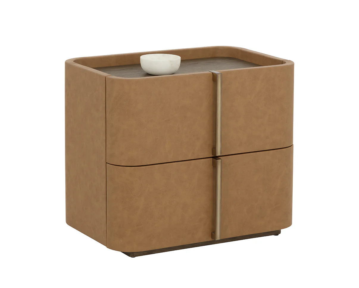 Jamille Nighstand Cognac