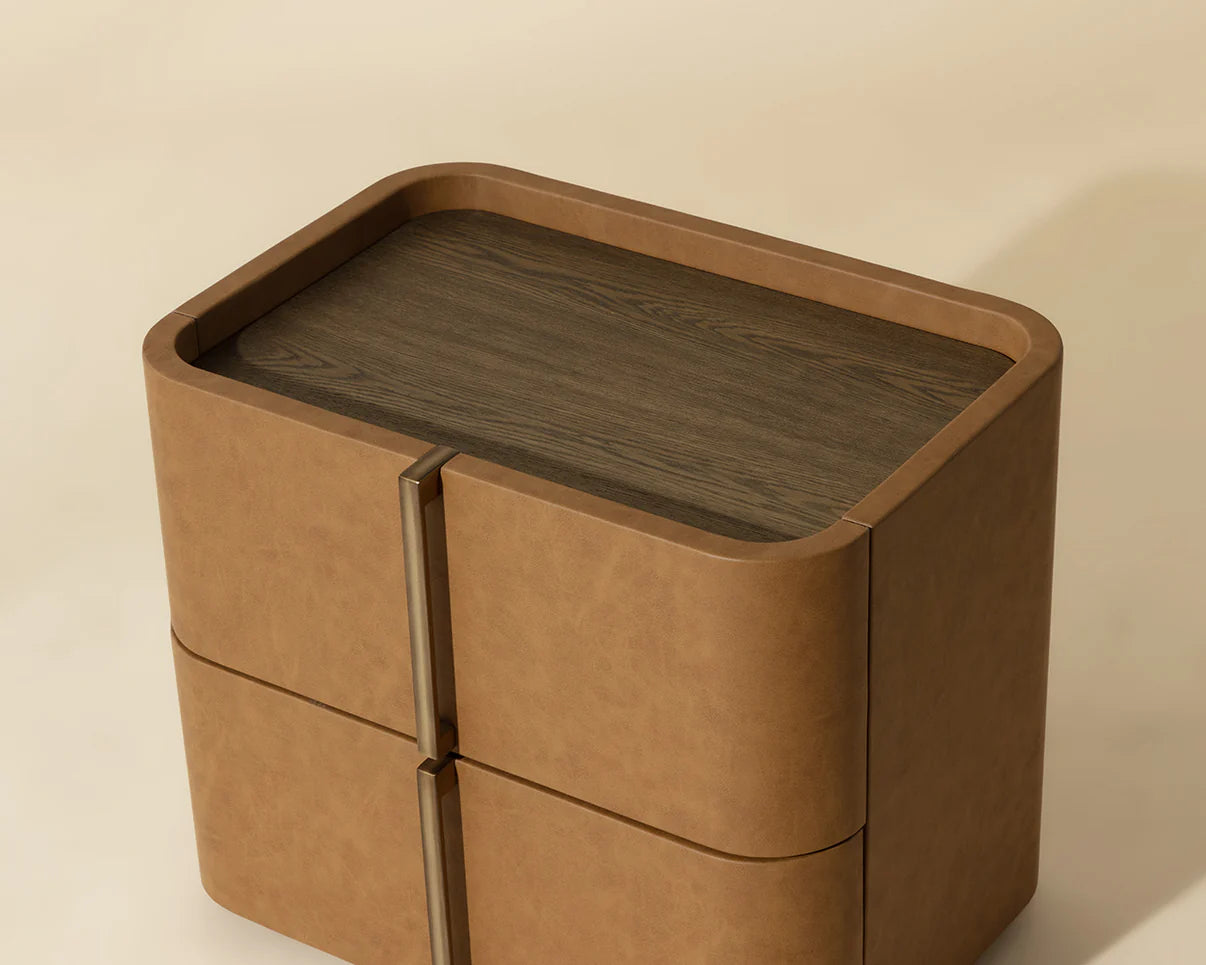 Jamille Nighstand Cognac