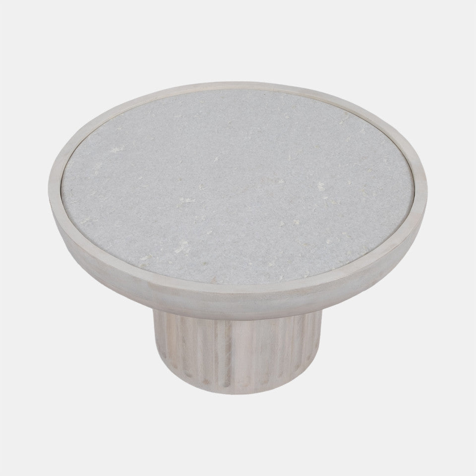 Liv & Skye Whitewash Coffee Table