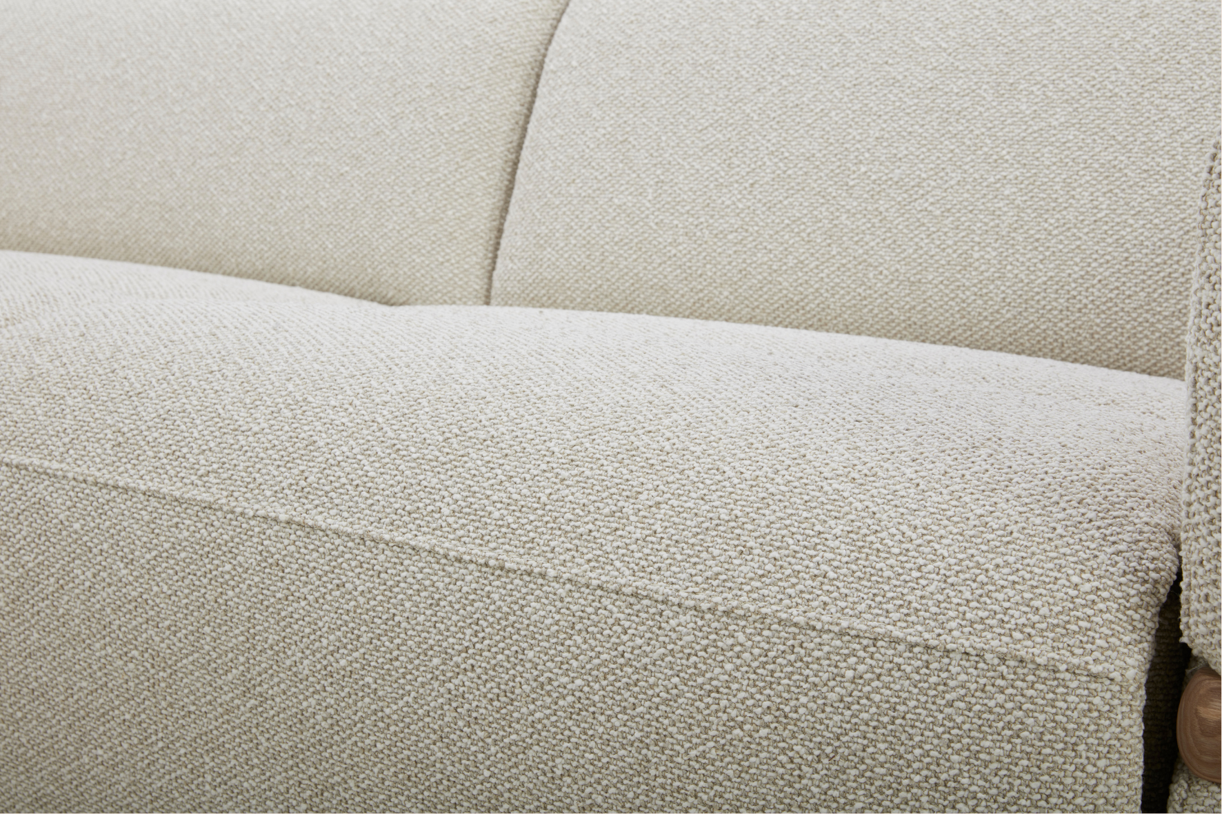 Reclining Power Sofa with wood details