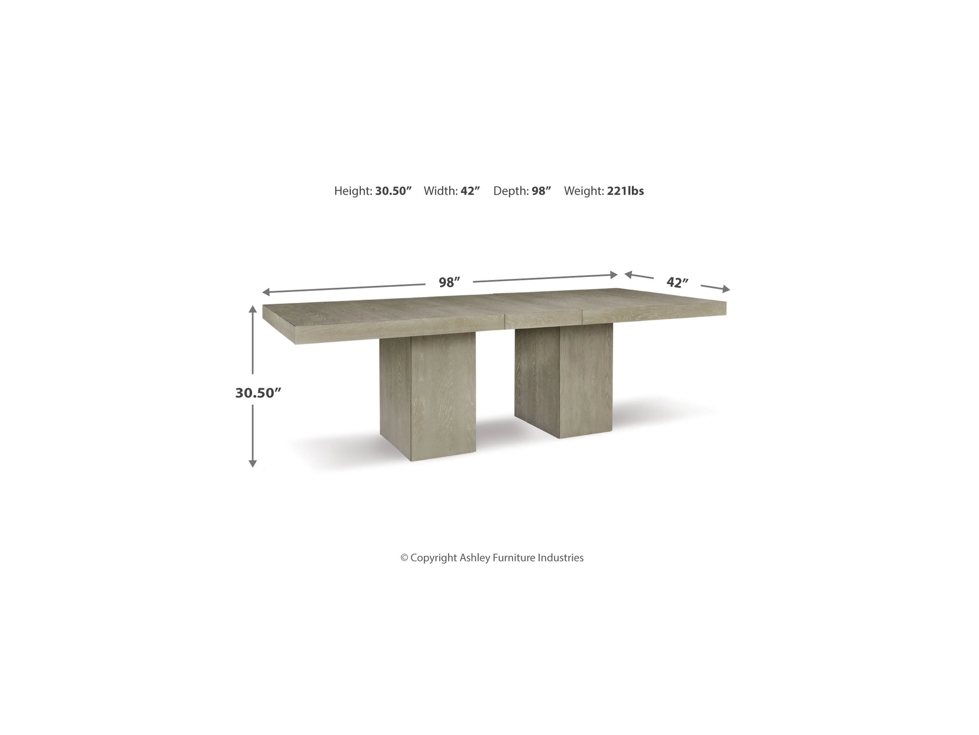 Fawnburg Extendable Dining Table