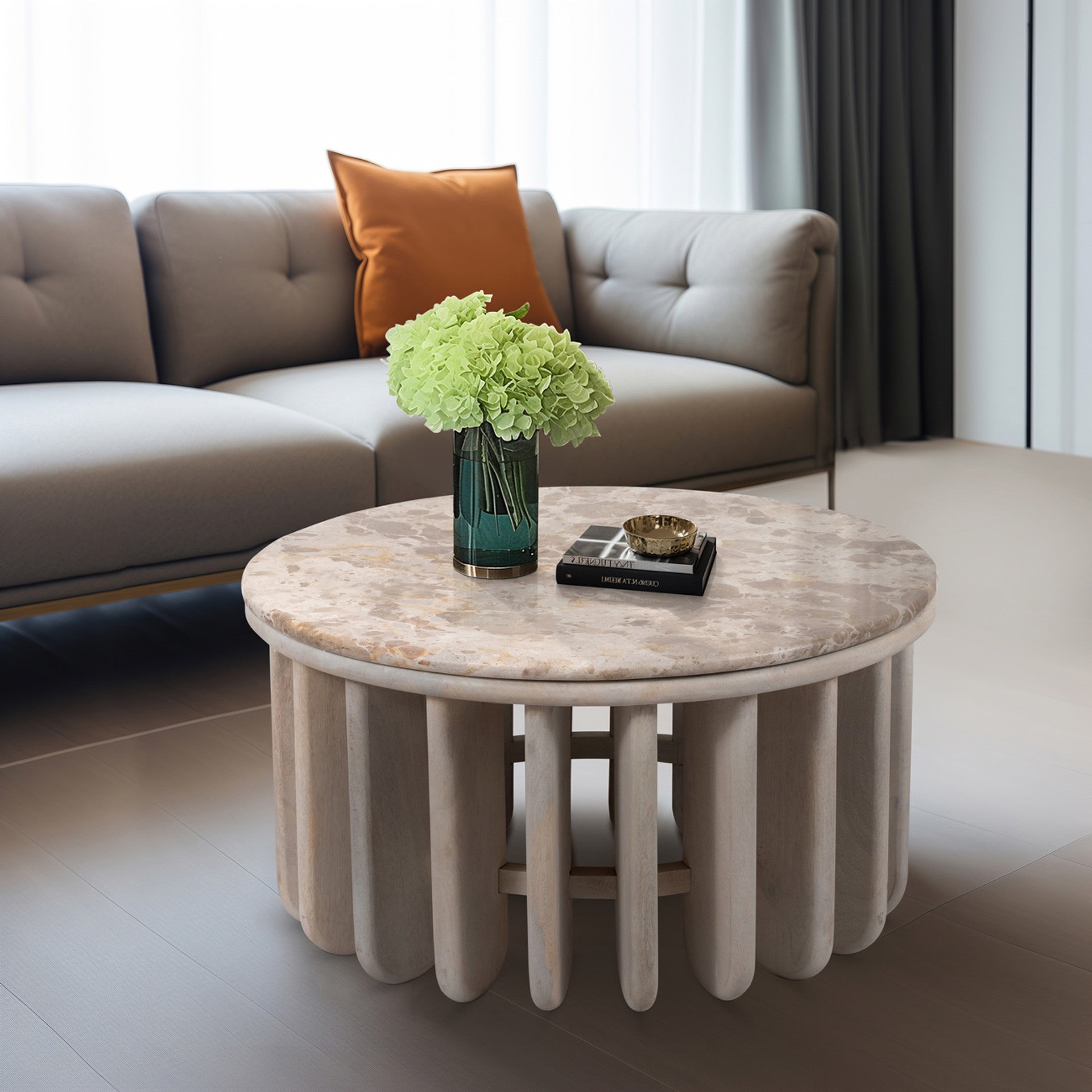 Montclair Marble Coffee Table
