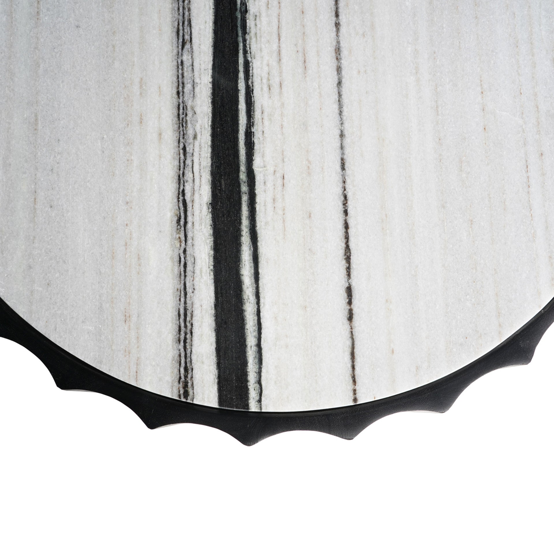 Panda Stone Marble And Wood Coffee Table