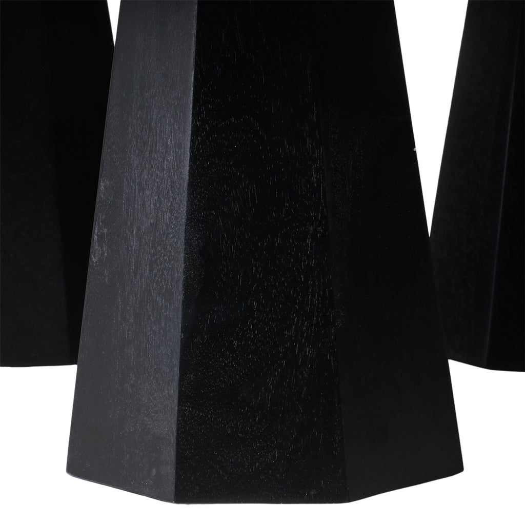 Luzia Metallic Marble and Wood Coffee Table