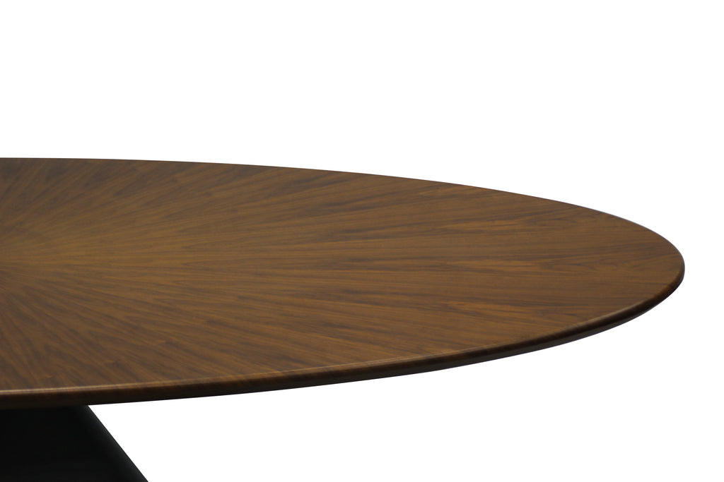 Oval Wood Table