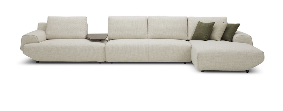 RAF Sofa Chaise with Table