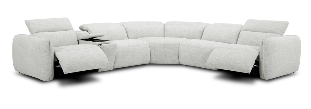 Reclining Power Sectional 6pcs