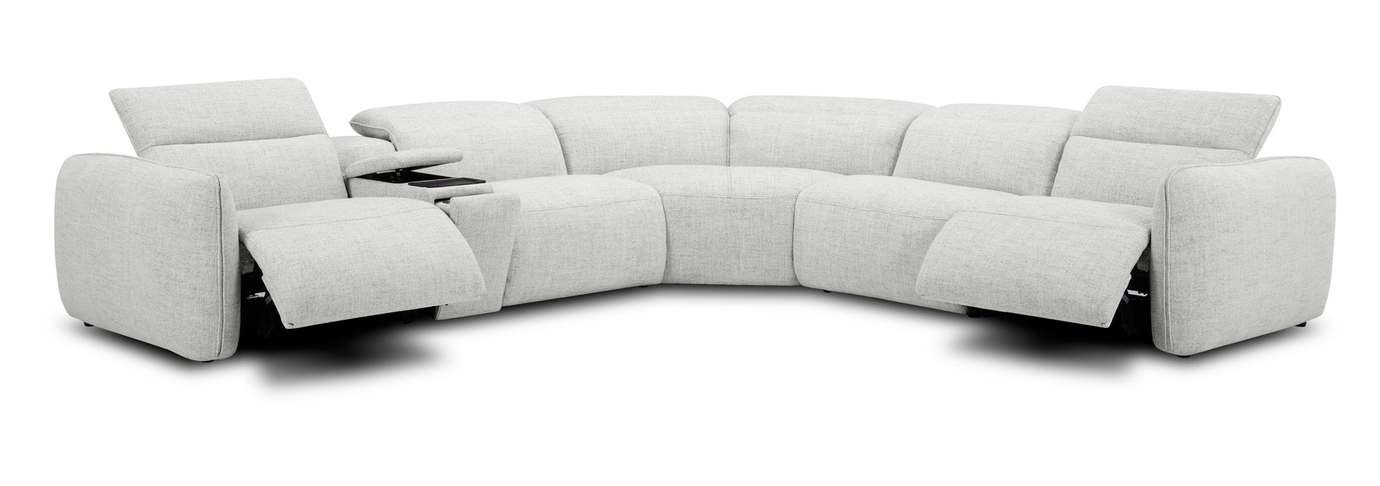 Reclining Power Sectional 6pcs