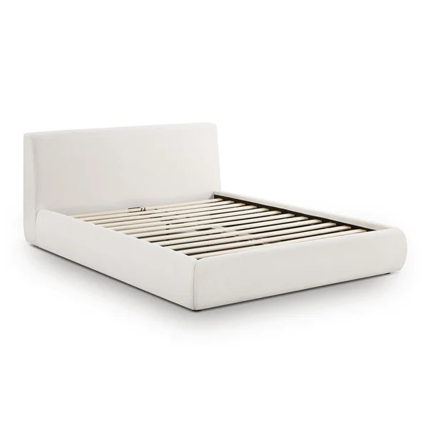 Isla Cream Linen Bed