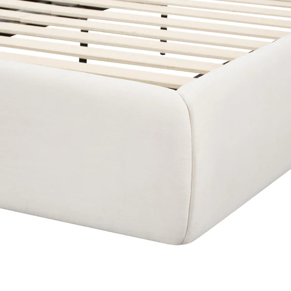 Isla Cream Linen Bed