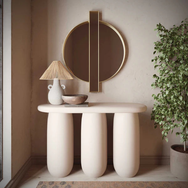 Rahul Console Table Cream