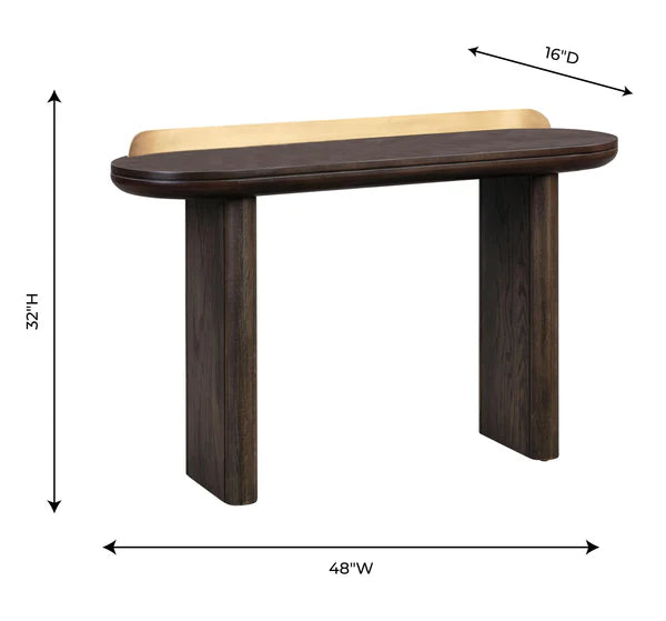 Braden 48" Desk/Console Table Brown