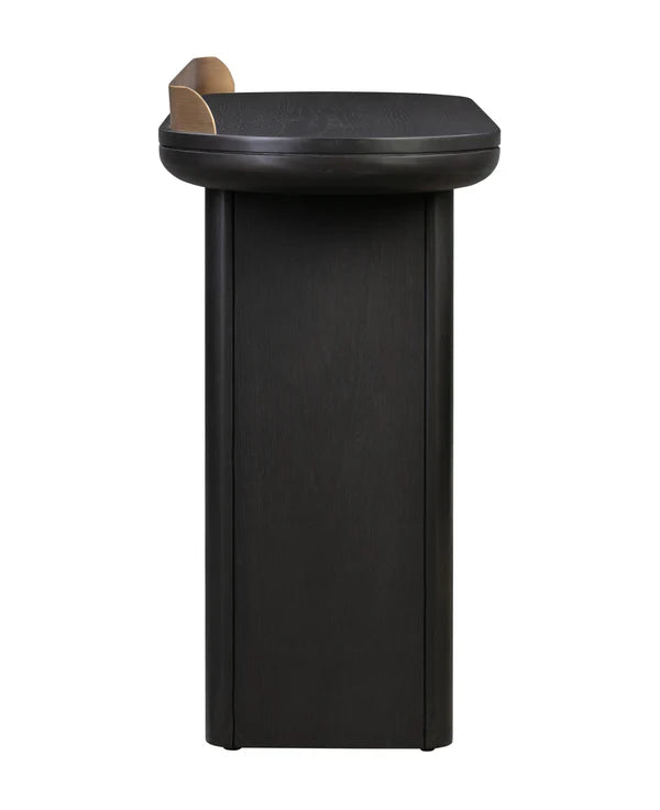 Braden 48" Desk/Console Table Black