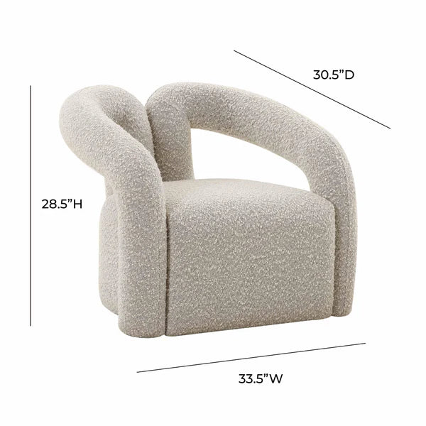 Jenn Boucle Accent Chair