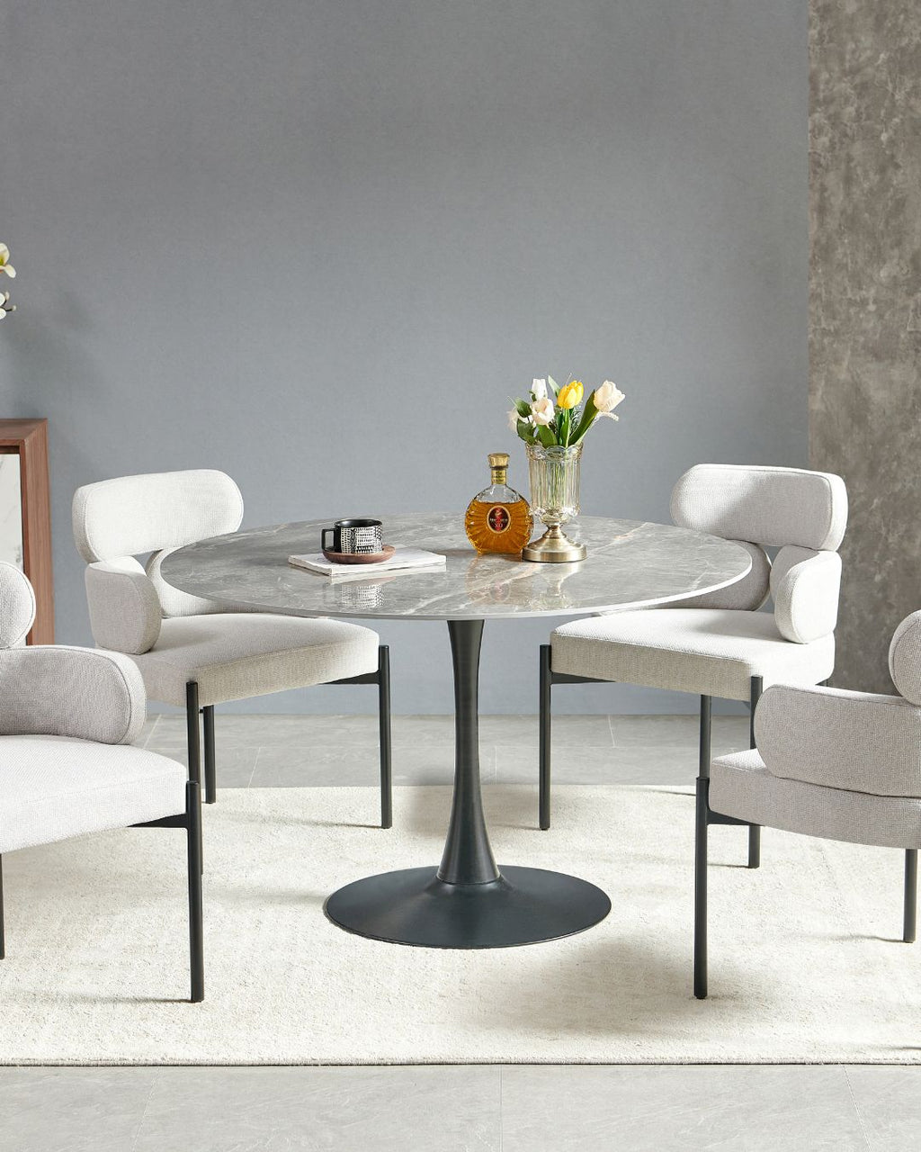 Round Sintered Stone Table