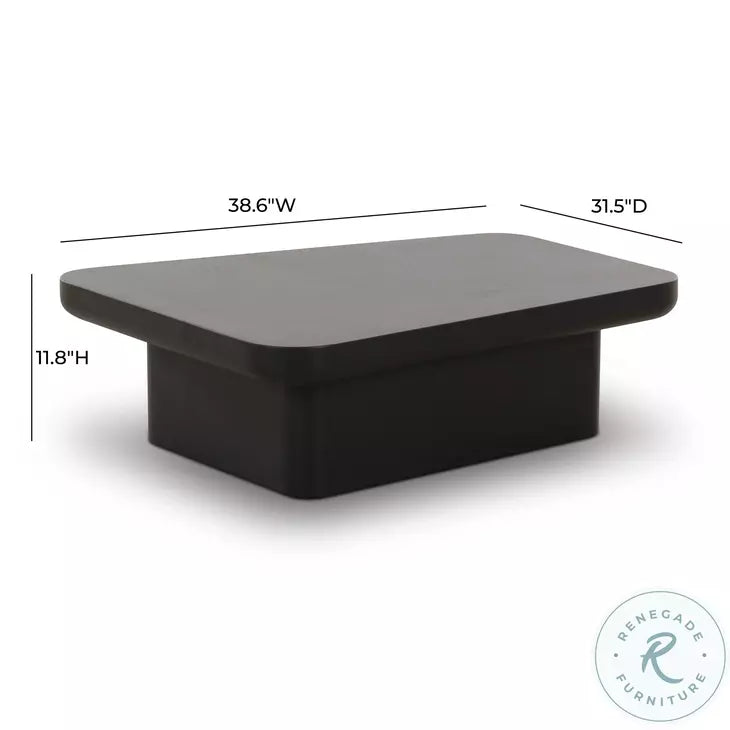 Yoko Black Large Coffee Table